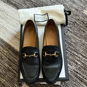 LIKE NEW Women’s Gucci Jordaan Loafers 36.5 Box + Dustbag